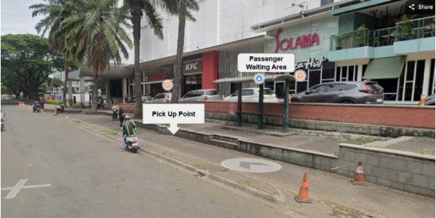 Panduan titik jemput Supermal Karawaci - gambar 1